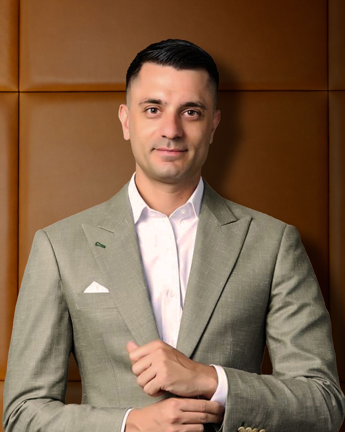 Headshot Of Michele Montauti In A Suit